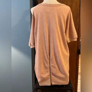 Pam & Gela Women's Peachy Off the shoulder Sweatshirt